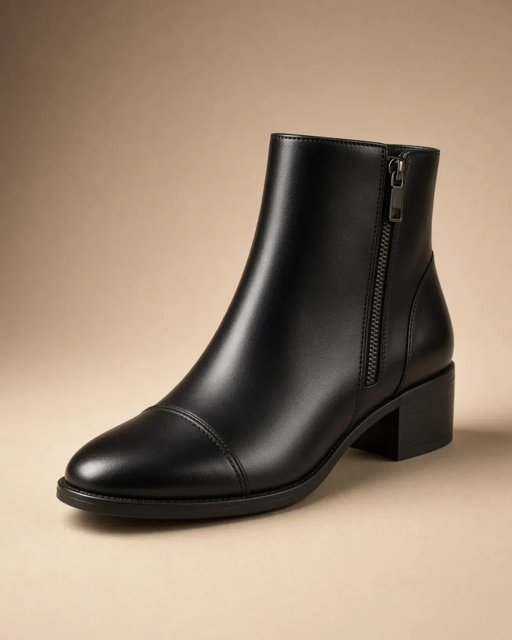 Holland Cap-Toe Bootie